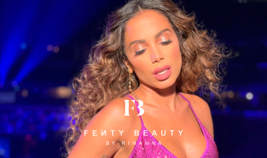 Anitta volta a ser destaque em perfil da linha de maquiagens de Rihanna, Fenty Beauty