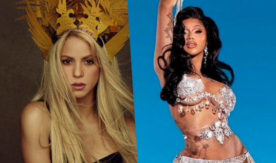Cardi B e Shakira registram nova faixa intitulada “Estoy Lamida”; confira
