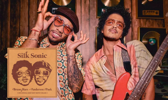 Bruno Mars e Anderson .Paak divulgam o novo single do Silk Sonic; ouça “Skate”
