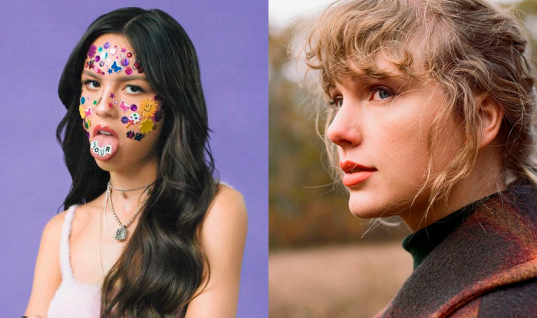 Olivia Rodrigo empata com Taylor Swift em recorde feminino anual da Billboard 200