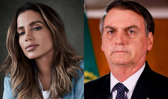 Anitta detona Bolsonaro e Paulo Guedes: “E assim a censura vai chegando e comendo pelas beiradas”