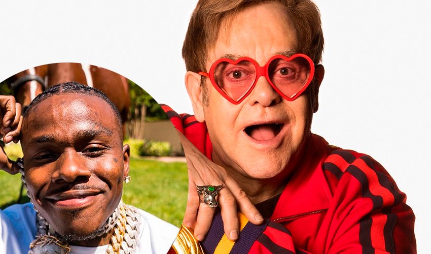 Elton John se pronuncia sobre comentários homofóbicos de DaBaby e diz estar chocado; confira