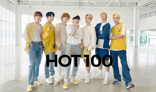 BTS se mantém no topo da Hot 100 pela sétima semana consecutiva; confira top 10