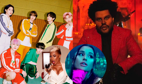 BTS e Megan Thee Stallion quebram recorde de The Weeknd e Ariana Grande no Spotify