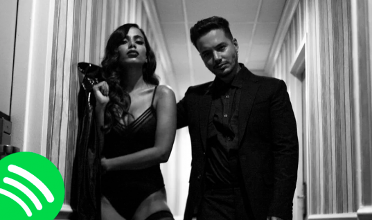 Pelo terceiro dia consecutivo, Anitta e J Balvin quebram recorde com “Downtown” no Spotify; veja números