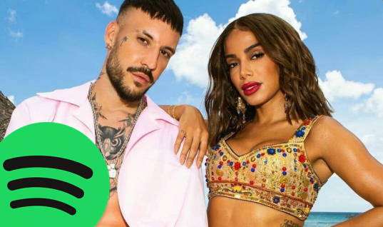 Anitta e Fred de Palma estão prestes a invadir o top 10 do Spotify Itália com o hit “Un Altro Ballo”