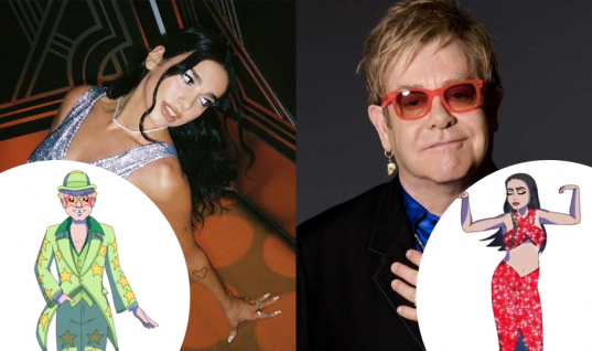 Dua Lipa e Elton John liberam teaser de “Cold Heart”, com lançamento marcado para sexta-feira (13)