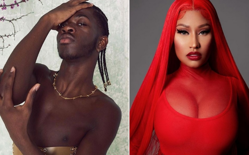 Lil Nas X rasga elogios à Nicki Minaj: “Eu sinto que ela foi única para a indústria do rap”