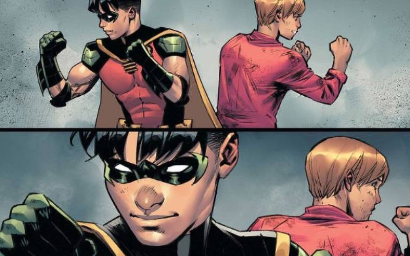 OFICIALMENTE NO VALE: “Robin” assume bissexualidade em nova HQ do Batman