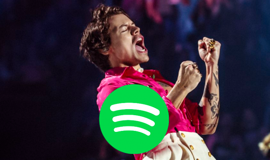Harry Styles estabelece recorde lendário no Spotify; entenda