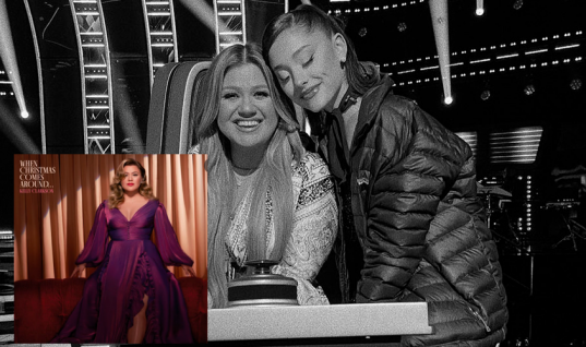 Kelly Clarkson e Ariana Grande lançam sua parceria natalina, “Santa, Can’t You Hear Me”; ouça