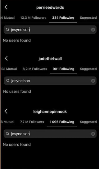 Puts&#8230; Jade, Leigh e Perrie deixam de seguir Jesy Nelson nas redes sociais após unfollow da cantora