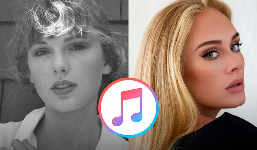 Adele quebra recorde de Taylor Swift e agora detém o álbum feminino com #1s no iTunes nesta década
