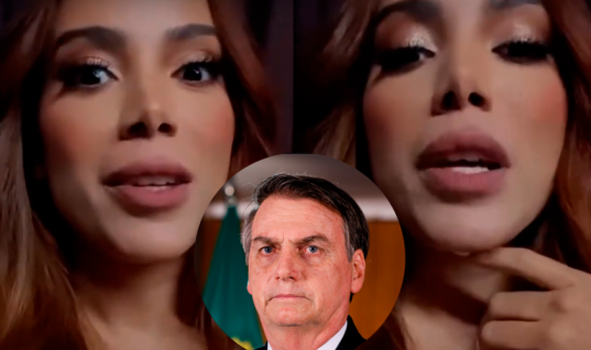 A MAIOR VOLTOU! Anitta detona Bolsonaro: “Devia estar cuidando do país, não é mesmo? Por isso que o Brasil vai ladeira abaixo”