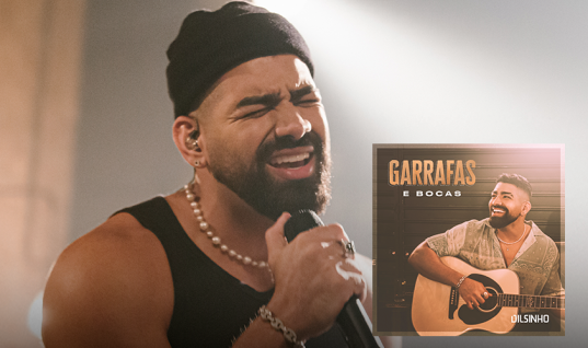 Dilsinho estreia a última parte de seu álbum; ouça agora o “Garrafas e Bocas”