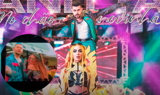 Com exclusividade, Anitta e Pedro Sampaio revelam trecho de “No Chão Novinha” em festa de GKay; ouça