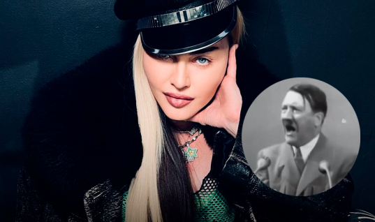 Em protesto contra ataques russos, Madonna compara Vladimir Putin com Adolf Hitler