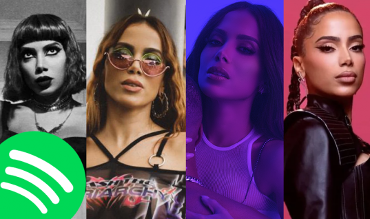 Anitta emplaca cinco faixas no top 200 do Spotify Brasil; confira posições
