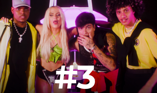 AI CALICA! Luísa Sonza, Davi Kneip, MC Frog e DJ Gabriel do Borel emplacam “sentaDONA (Remix)” no top 3 do Spotify Brasil