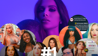 O BRASIL UNIDO! Internautas, celebridades e portais do Brasil inteiro se unem para Anitta atingir o topo do Spotify Global