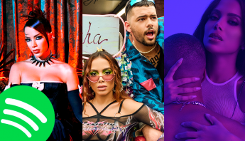 ELA NÃO PARA! Anitta emplaca três faixas no top 50 do Spotify Brasil