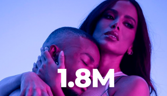 TOP 25! Com mais de 1.8 milhão de reproduções diárias, Anitta já mira top 20 da parada global do Spotify com "Envolver
