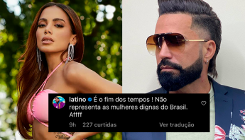 Em notícia sobre Anitta, Latino comenta e diz que cantora "não representa as mulheres brasileiras"; entenda