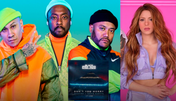 Após sucesso de "Girl Like Me", Black Eyed Peas convoca Shakira e David Guetta para "Don't You Worry"; ouça