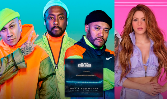 Após sucesso de “Girl Like Me”, Black Eyed Peas convoca Shakira e David Guetta para “Don’t You Worry”; ouça