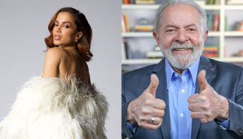Anitta declara apoio a Lula e se dispõe a divulgar sua candidatura em suas redes sociais