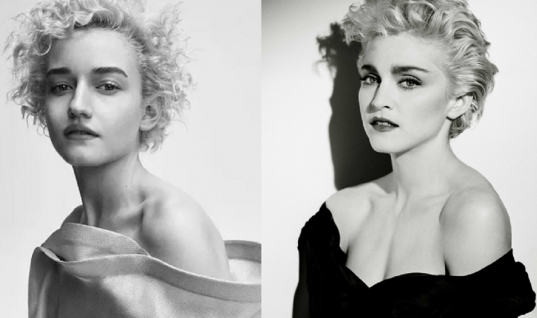 Madonna está “semi dirigindo” Julia Garner em preparação para sua cinebiografia, entenda