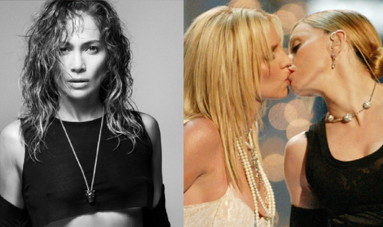 Jennifer Lopez confirma que, antes de Aguilera, foi convidada para performance de Madonna e Britney no VMA 2003, veja