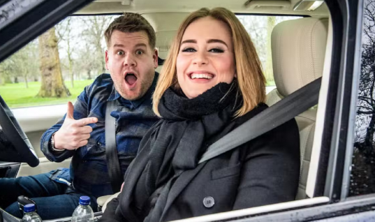 Adele pode ser a última convidada do Carpool Karaoke de James Corden, confira