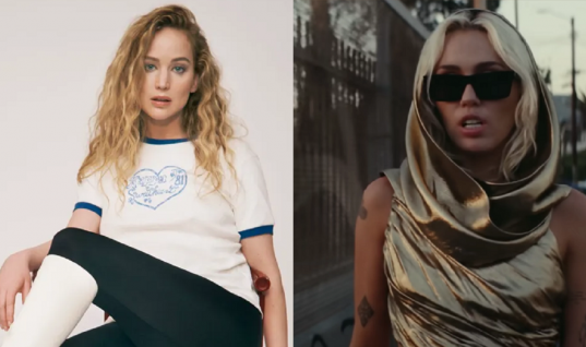 ‘Flowers’: Jennifer Lawrence esclarece possível referência a ela no clipe de Miley Cyrus, confira