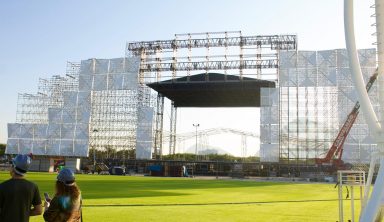 ROCK IN RIO 2024: Faltando apenas 50 dias, Cidade do Rock começa a ganhar forma; veja fotos dos palcos