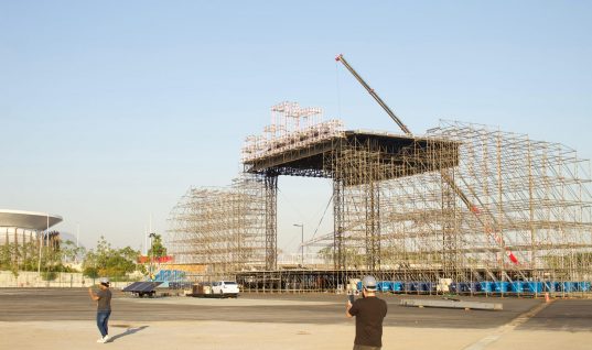 Se o mundo fosse nosso outra vez! Rock In Rio inicia montagem dos palcos