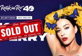 SOLD OUT! Dia de Katy Perry também está oficialmente esgotado no Rock In Rio 2024