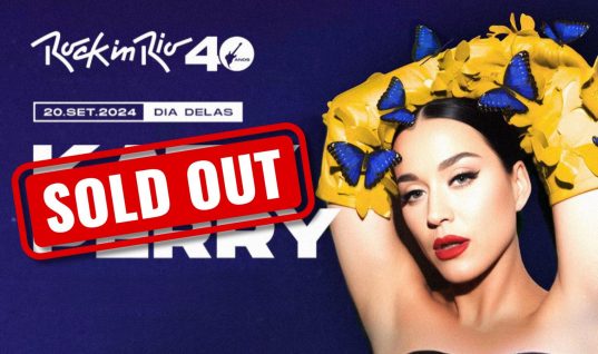 SOLD OUT! Dia de Katy Perry também está oficialmente esgotado no Rock In Rio 2024